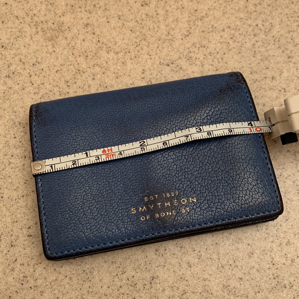 ✨SMYTHSON of Bond St. Leather Wallet/Card Holder - Picture 10 of 10